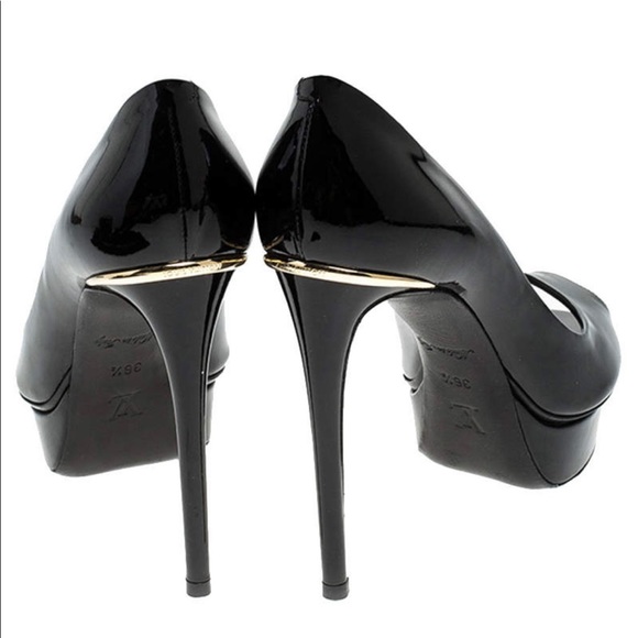 Louis Vuitton Eyeliner Peep Toe Platform Pumps - Picture 3 of 10